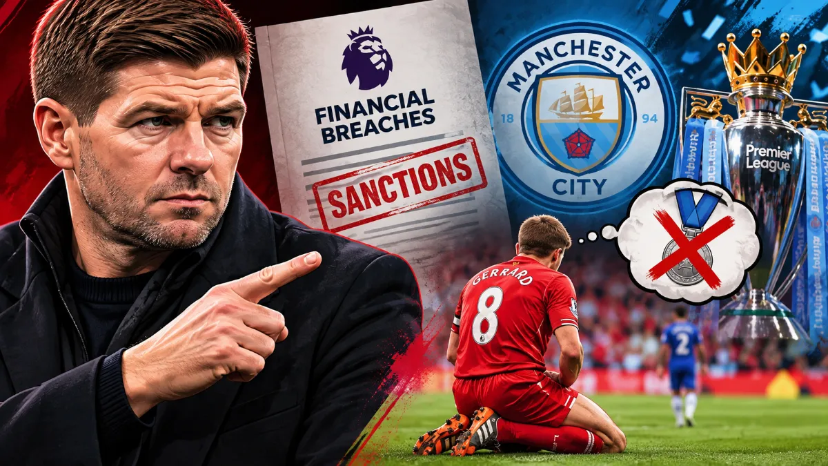 Steven Gerrard calls for harsh punishment for Manchester City over financial violations