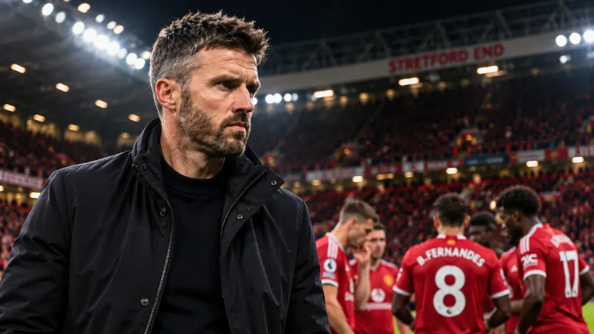 Gary Neville warns Michael Carrick ahead of Atletico and Leeds matches