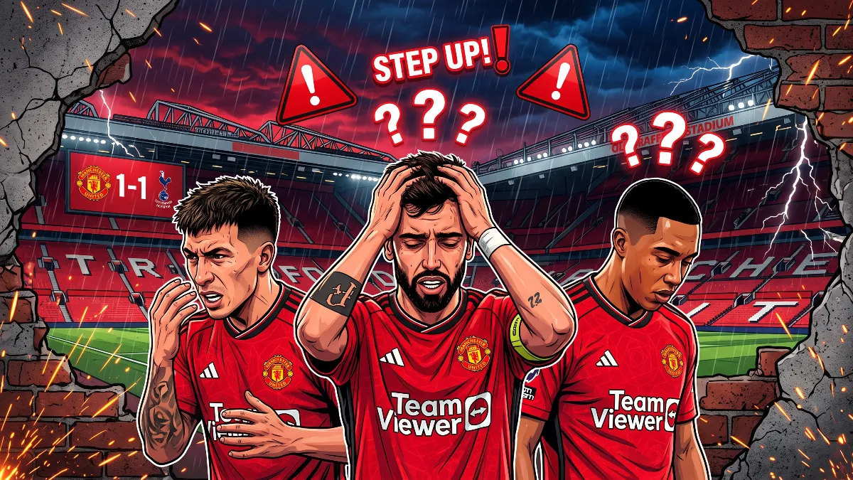 Three Manchester United players who need to step up after Tottenham draw ahead of Atletico clash