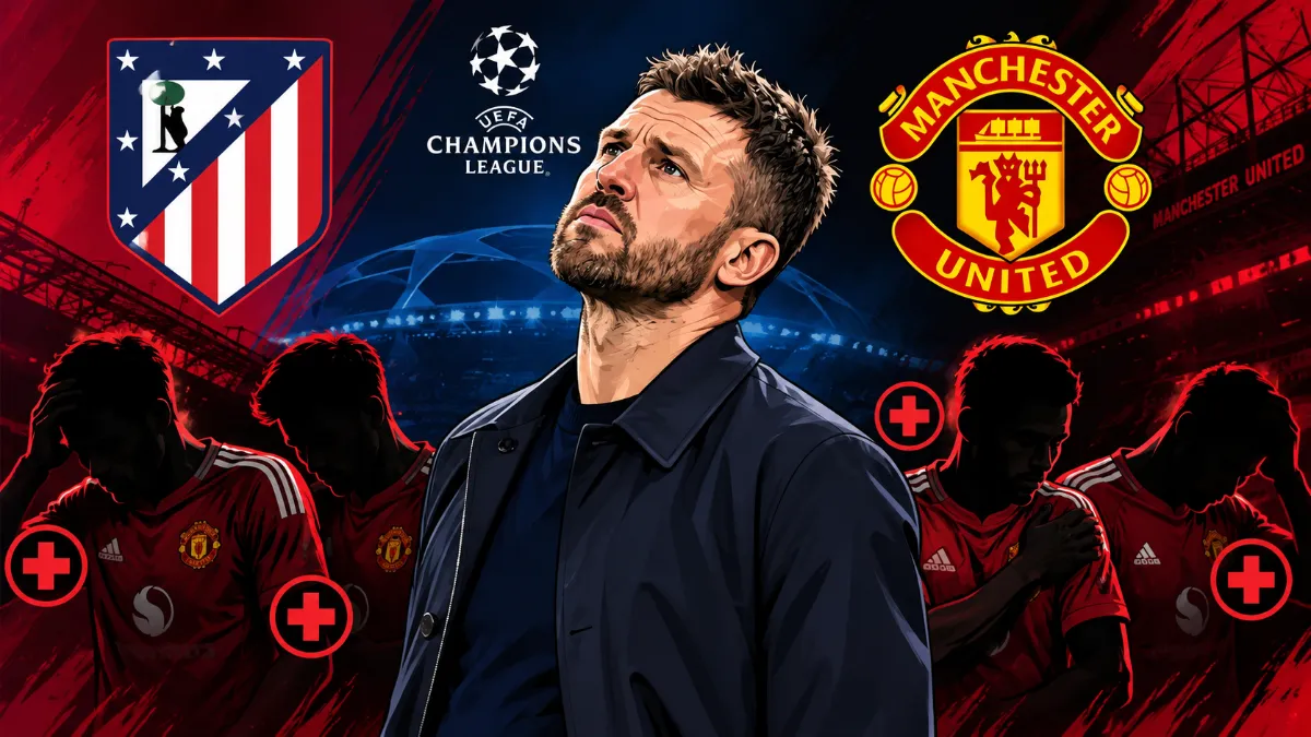 Man United face injury woes ahead of Champions League clash with Atletico