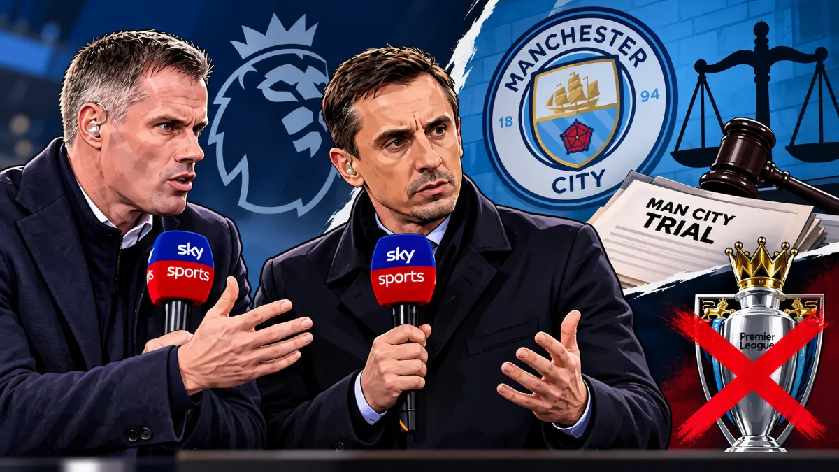 Gary Neville says Manchester City shouldn't win the league