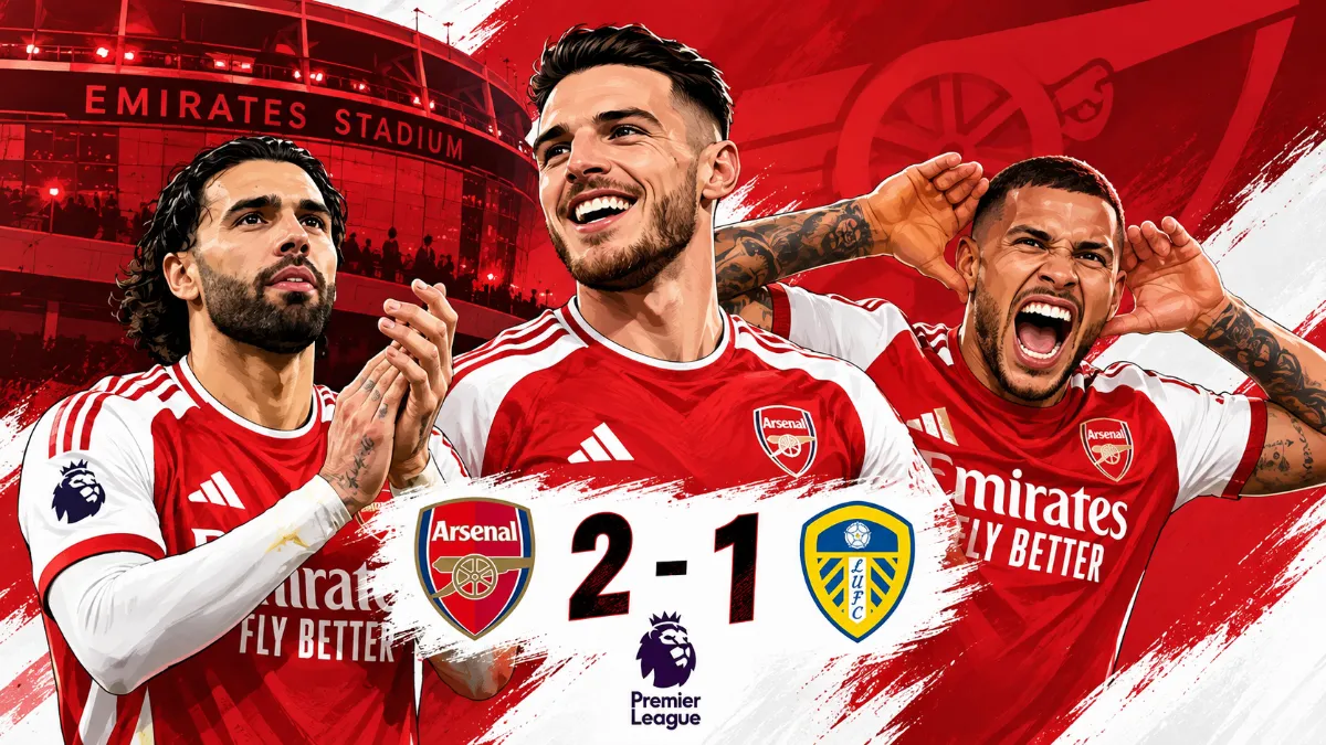 Trio of heroes: who helped Arsenal secure a comeback against Leeds