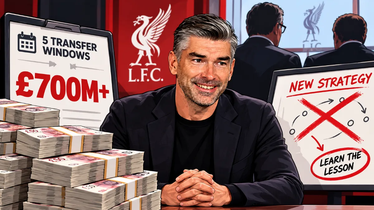 Richard Hughes leaves Liverpool in crisis after £700 million spend