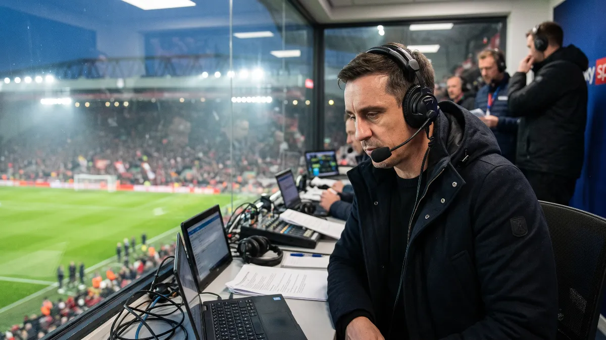 Gary Neville asks Sky Sports to step back from Manchester City matches due to heavy atmosphere around the Premier League