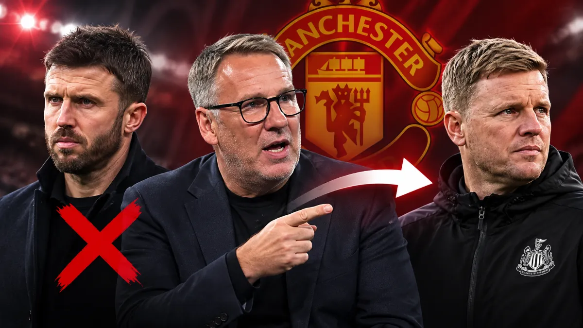 Merson names potential successor to Michael Carrick at Manchester United