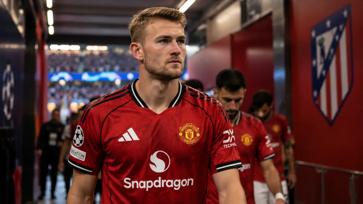 Manchester United receive boost ahead of Atletico match as de Ligt returns to squad