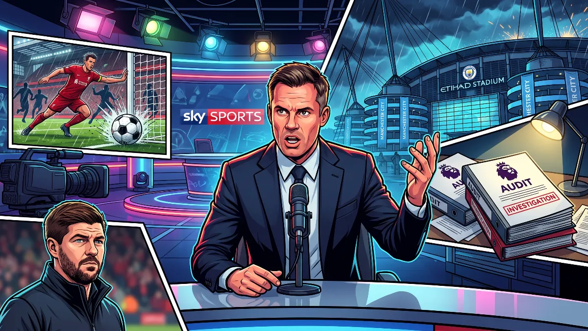 Jamie Carragher lands in hot water over past comments on cheating