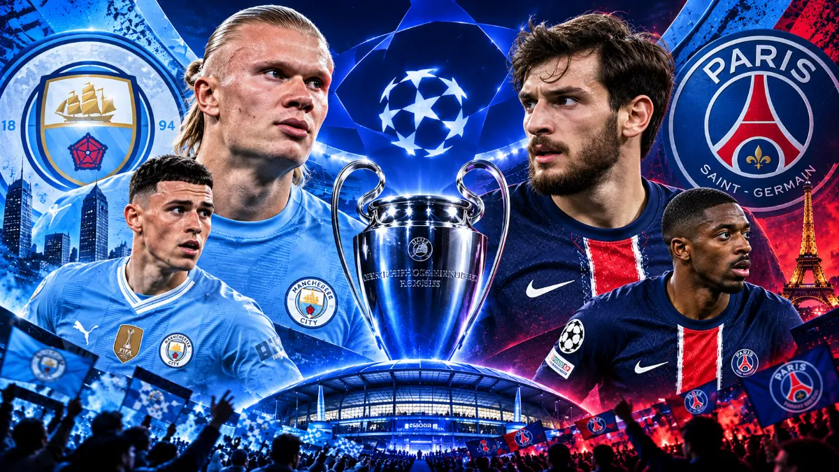 Manchester City host PSG as Champions League clash looms