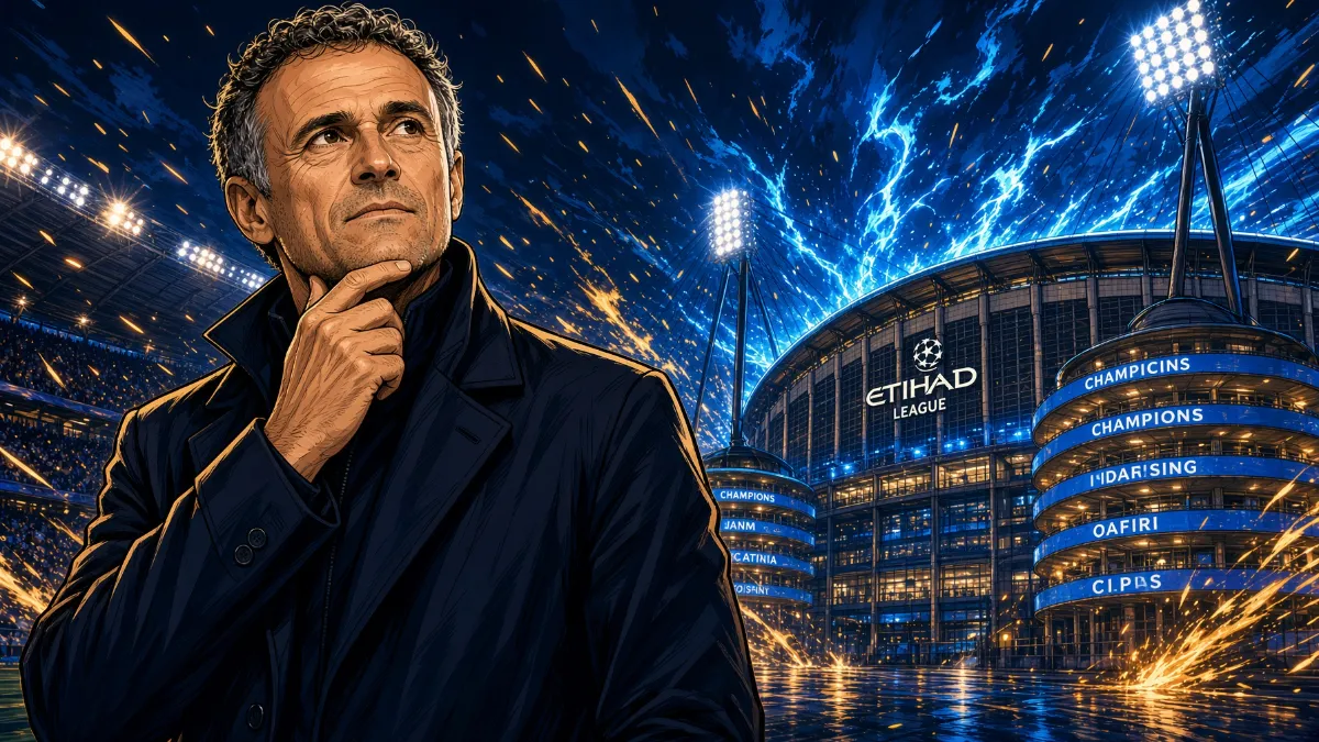 Luis Enrique speaks out about accusations against Manchester City before Champions League match