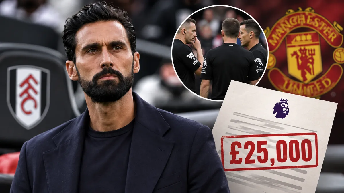 Alvaro Arbeloa fined £25,000 for referee accusations against Manchester United