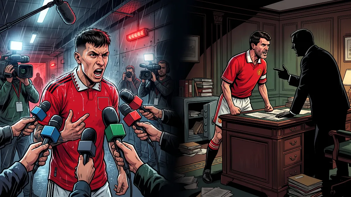 Lissandro Martinez's outburst and five of football's most explosive post-match interviews