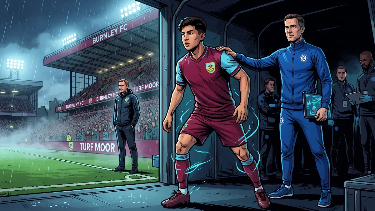 Chelsea prevent Dastan Satpaev from playing for Burnley against Charlton