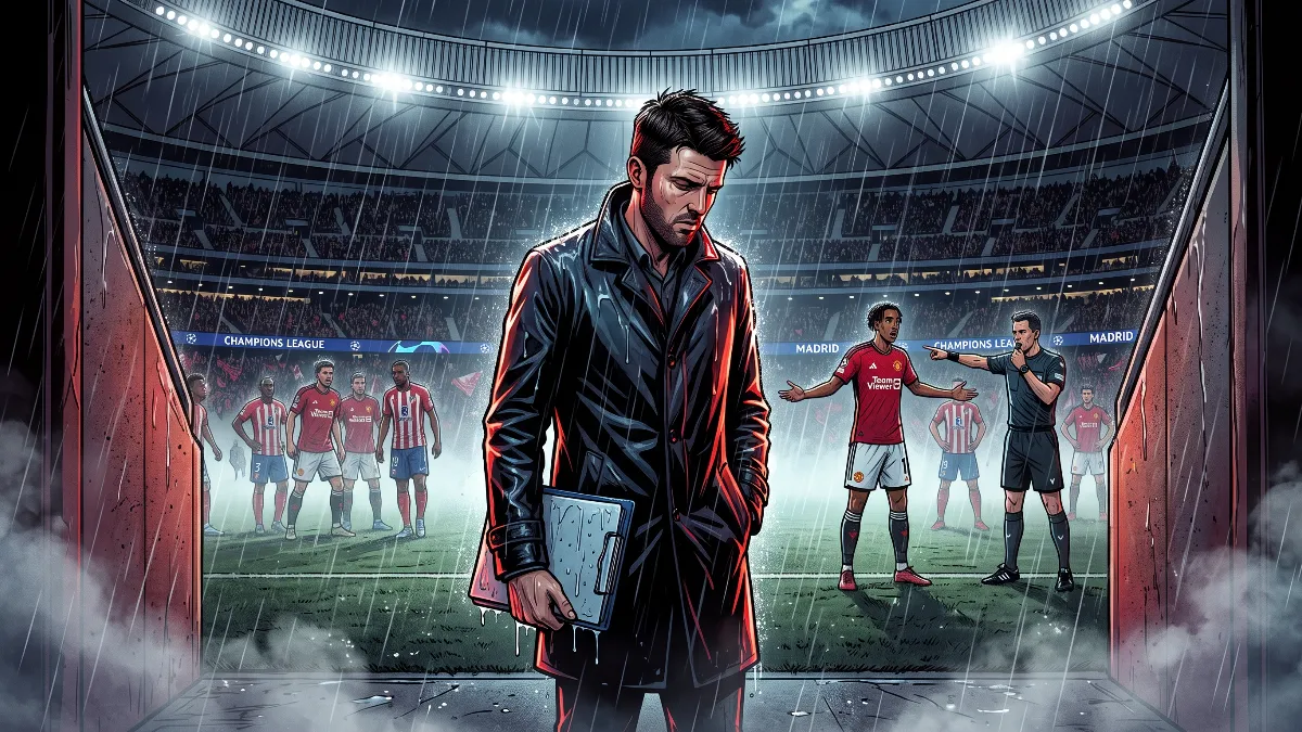 Fans turn on Manchester United after defeat in Madrid as Michael Carrick’s future hangs in the balance