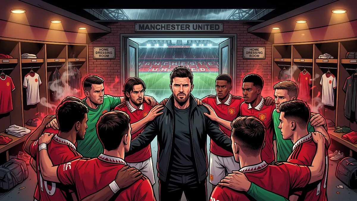 Players at Manchester United are tired of constant sackings and support Michael Carrick despite management doubts