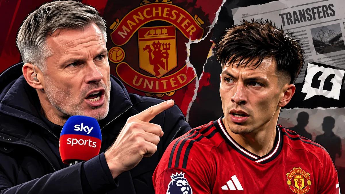 Jamie Carragher slams Lisandro Martinez for public criticism of Manchester United