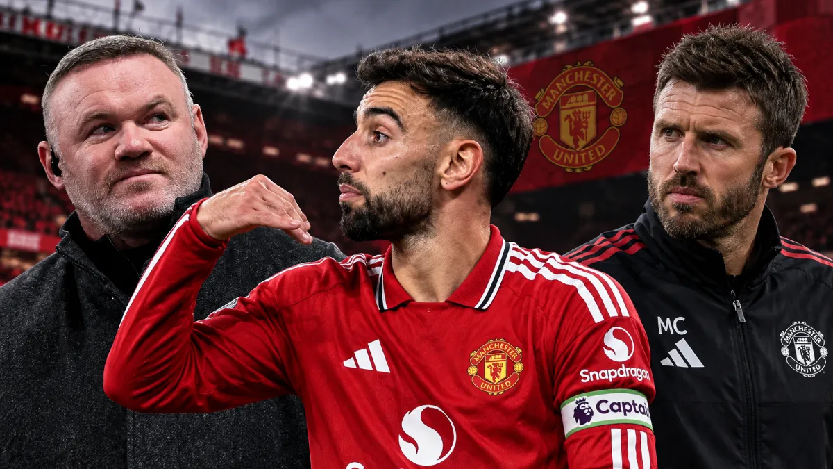 Wayne Rooney warns Michael Carrick of potential Bruno Fernandes outburst