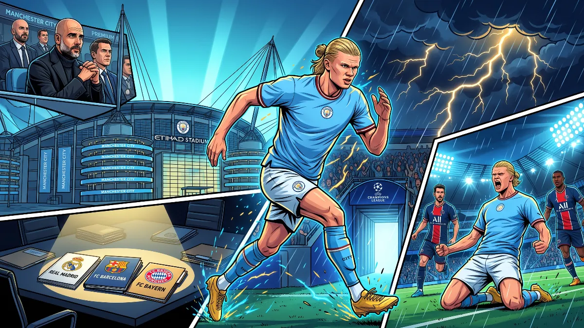 Manchester City face a fine but not extinction while Erling Haaland is tipped for a big move