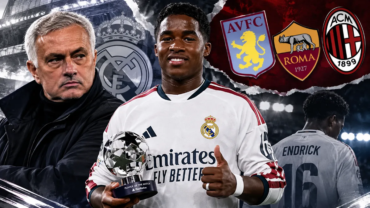Jose Mourinho refuses to let Endrick leave Real Madrid for the Premier League in January