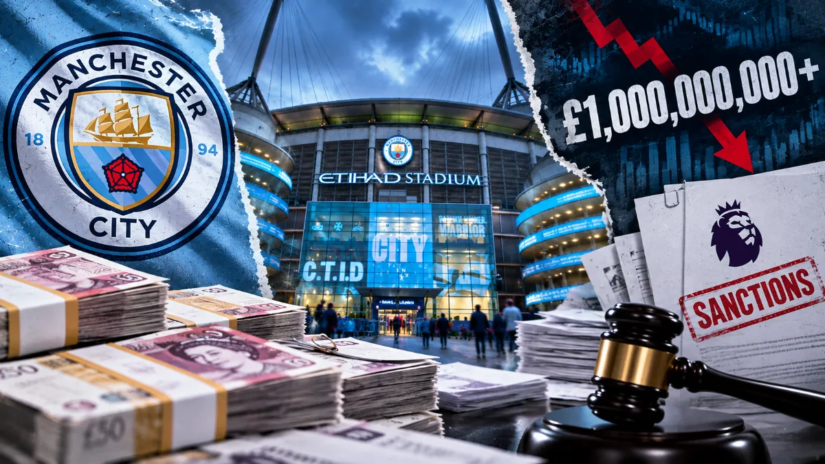Manchester City face potential £1 billion fine and severe points deduction