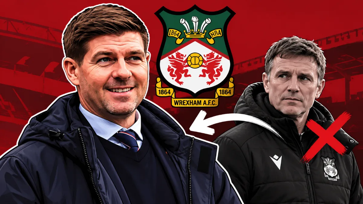Steven Gerrard open to Wrexham management role if Phil Parkinson is sacked