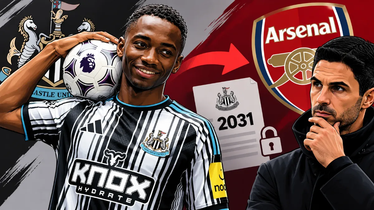 Arsenal are keeping tabs on Newcastle winger Bazuma Toure