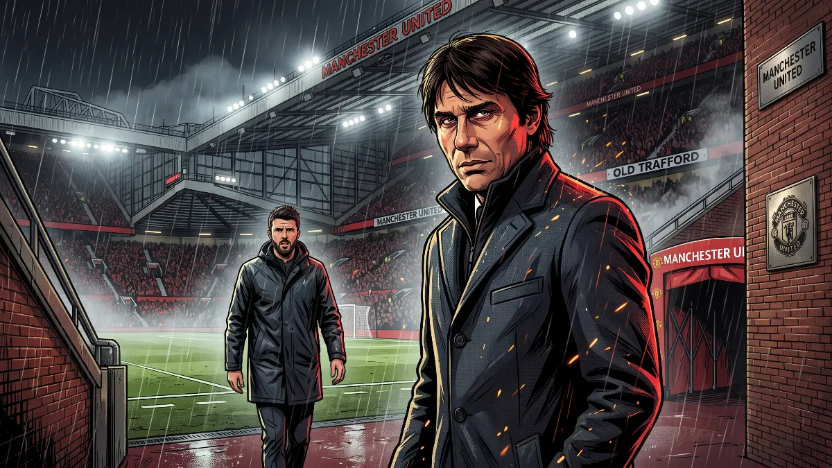 Antonio Conte is open to an offer from Manchester United: Italian top coach ready for a return to the Premier League
