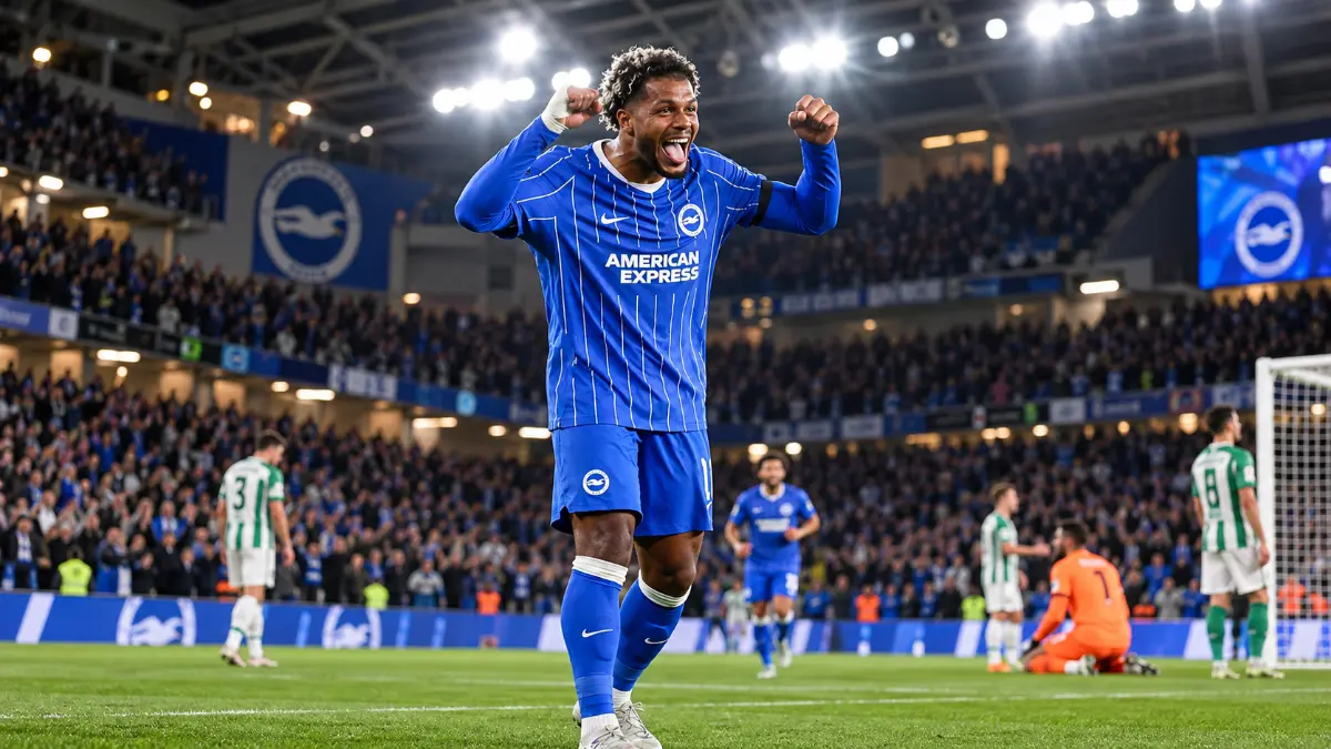 Jorginho Rutter shines in Brighton's emphatic win over Kauno Zalgiris
