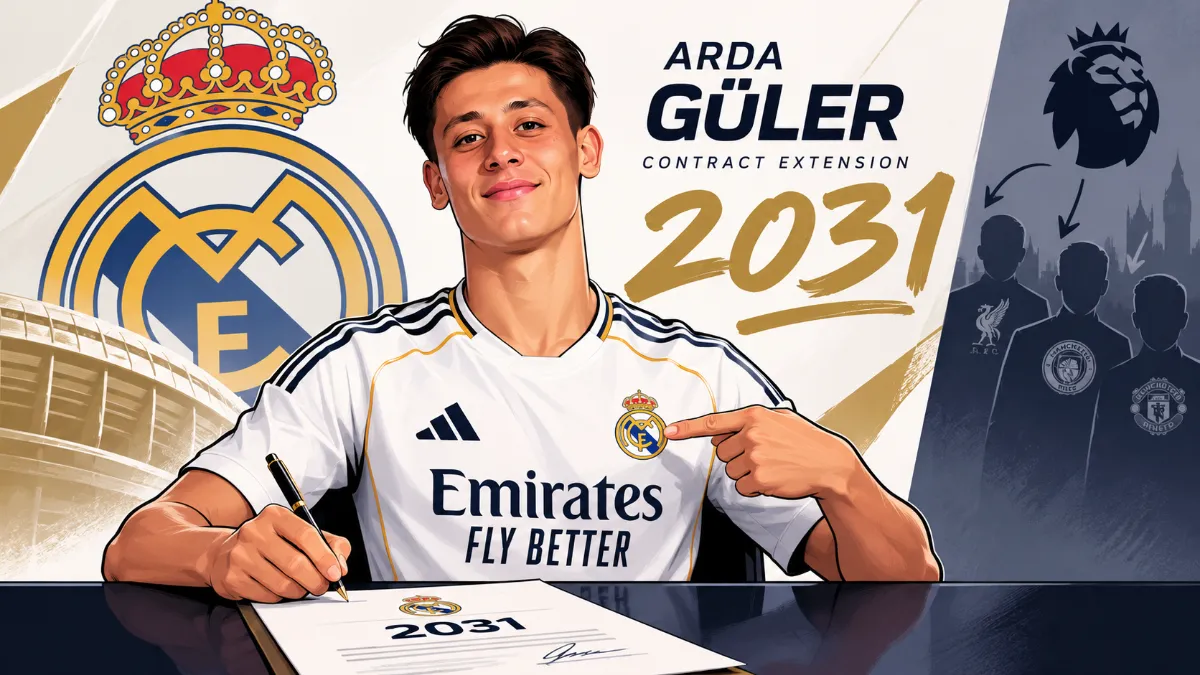 Arda Guler snubs Premier League interest in favour of Real Madrid
