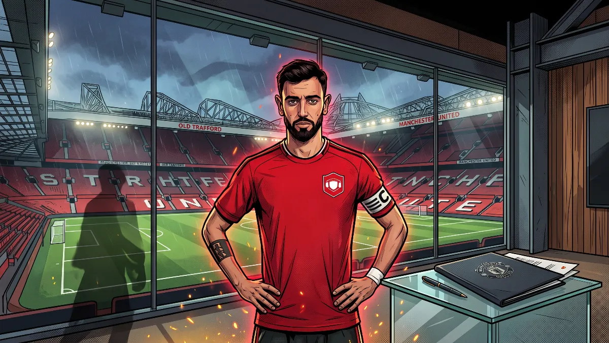 Manchester United hit a deadlock in contract talks with Bruno Fernandes
