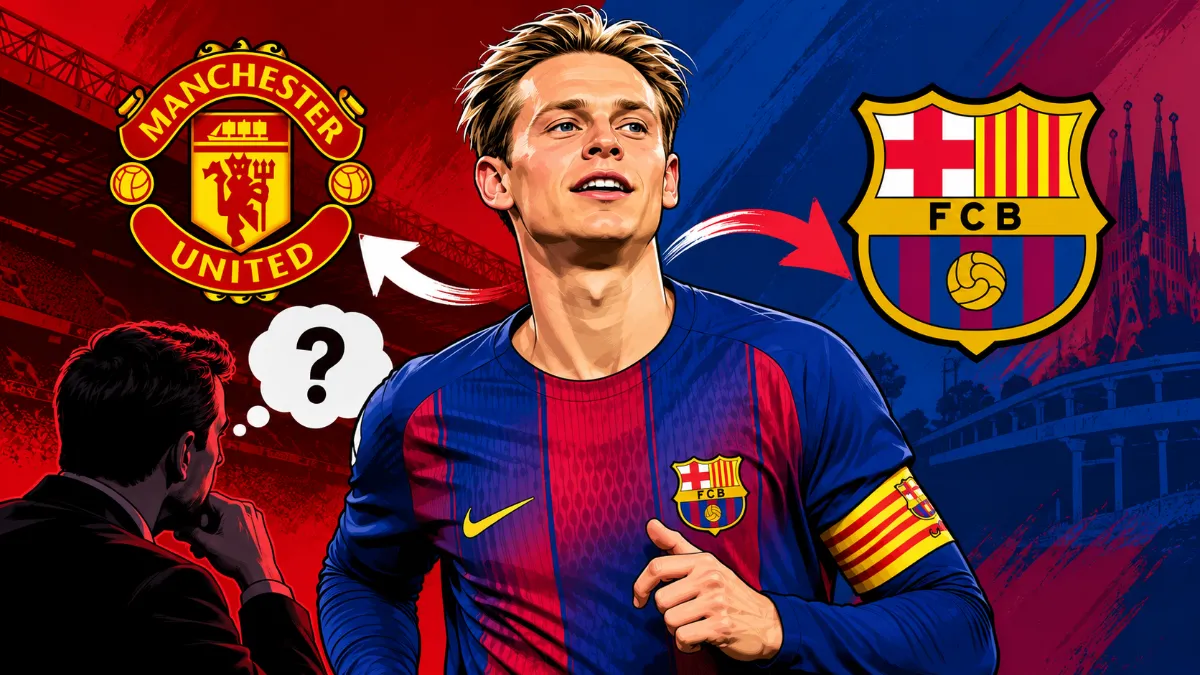 Manchester United reignite interest in Frenkie de Jong from Barcelona