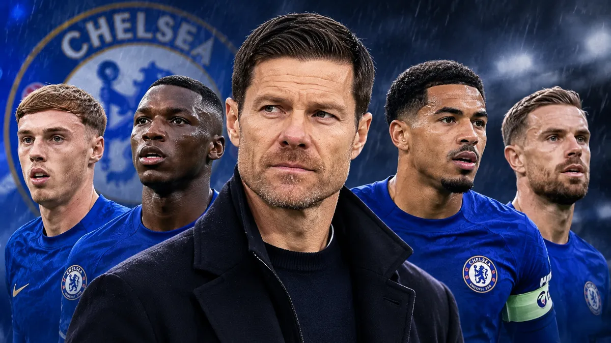 Xabi Alonso discusses Chelsea's leadership structure without Reece James