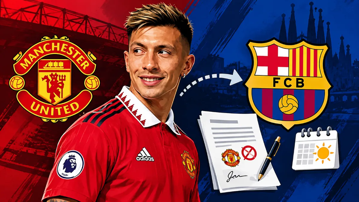 Barcelona are weighing up a move for Lisandro Martinez from Man Utd