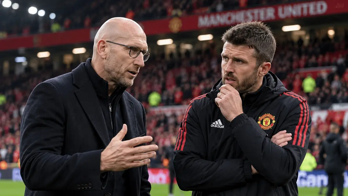 Jaap Stam backs Michael Carrick and urges Manchester United to give the manager time