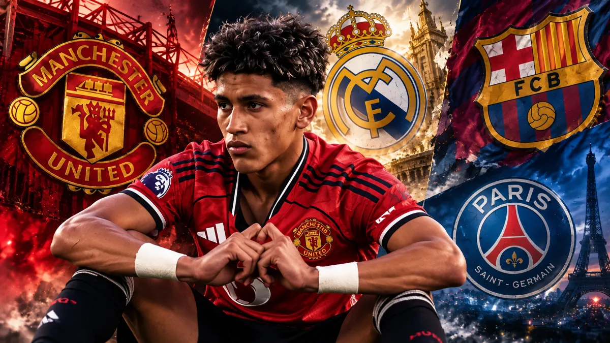 Barcelona pull out of race for Manchester United wonderkid