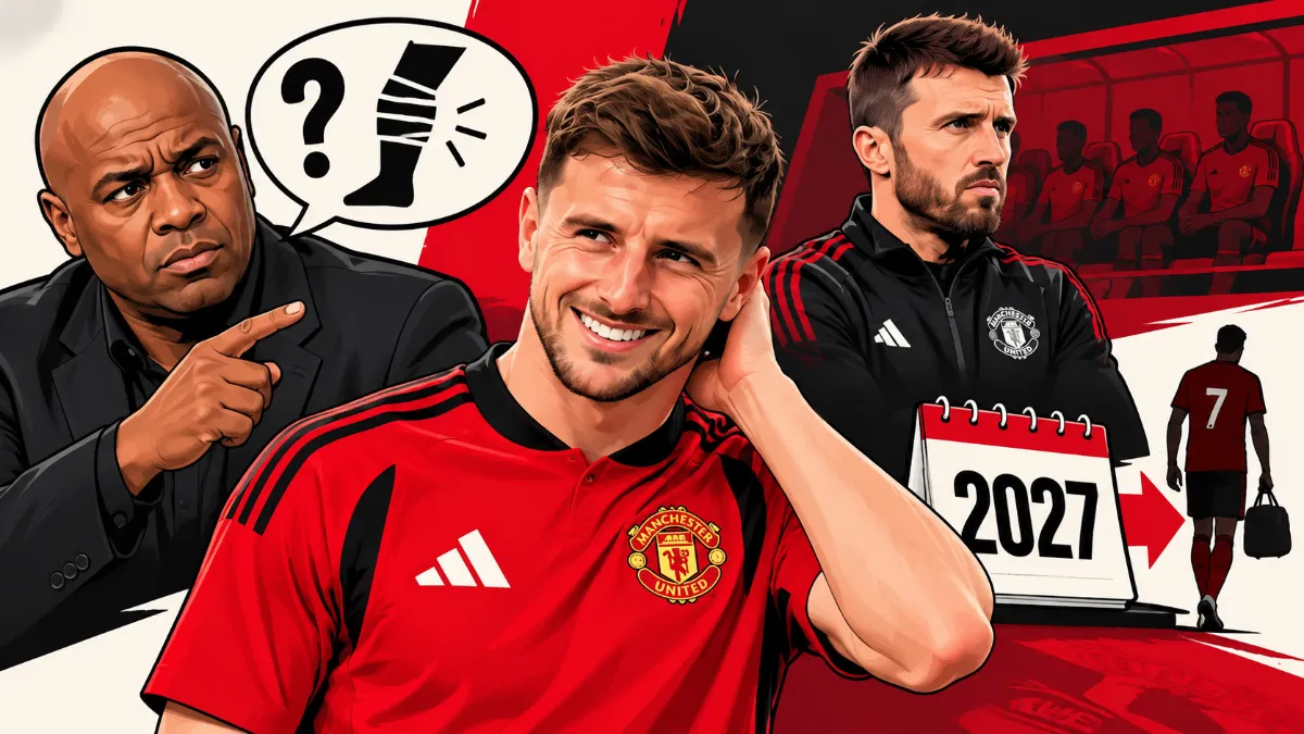 Paul Parker questions the severity of Mason Mount's injuries at Manchester United
