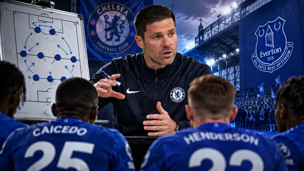 Xabi Alonso reveals tactical shifts ahead of Chelsea's clash with Everton