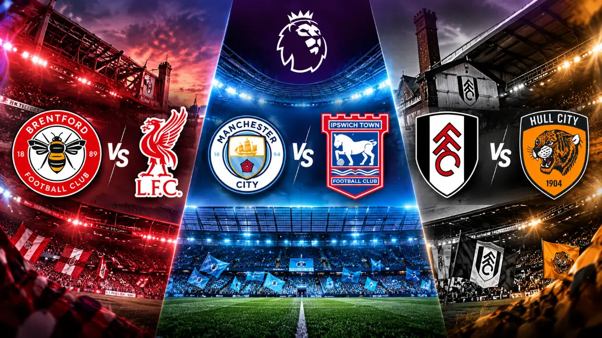 Starting line-ups for three Premier League matches: Liverpool, Manchester City and Fulham announce XI