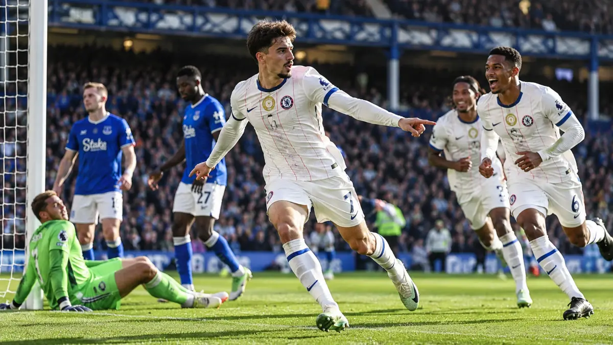 Chelsea secure win over Everton with Pedro Neto double