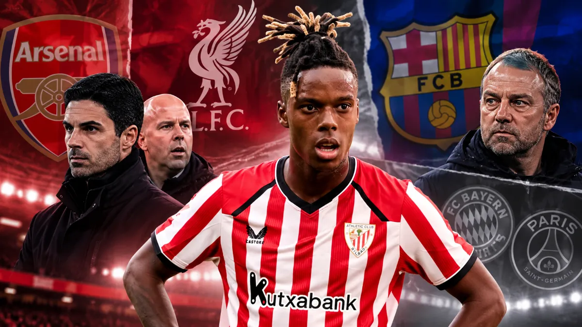 Nico Williams rejects Arsenal, Liverpool and Bayern Munich