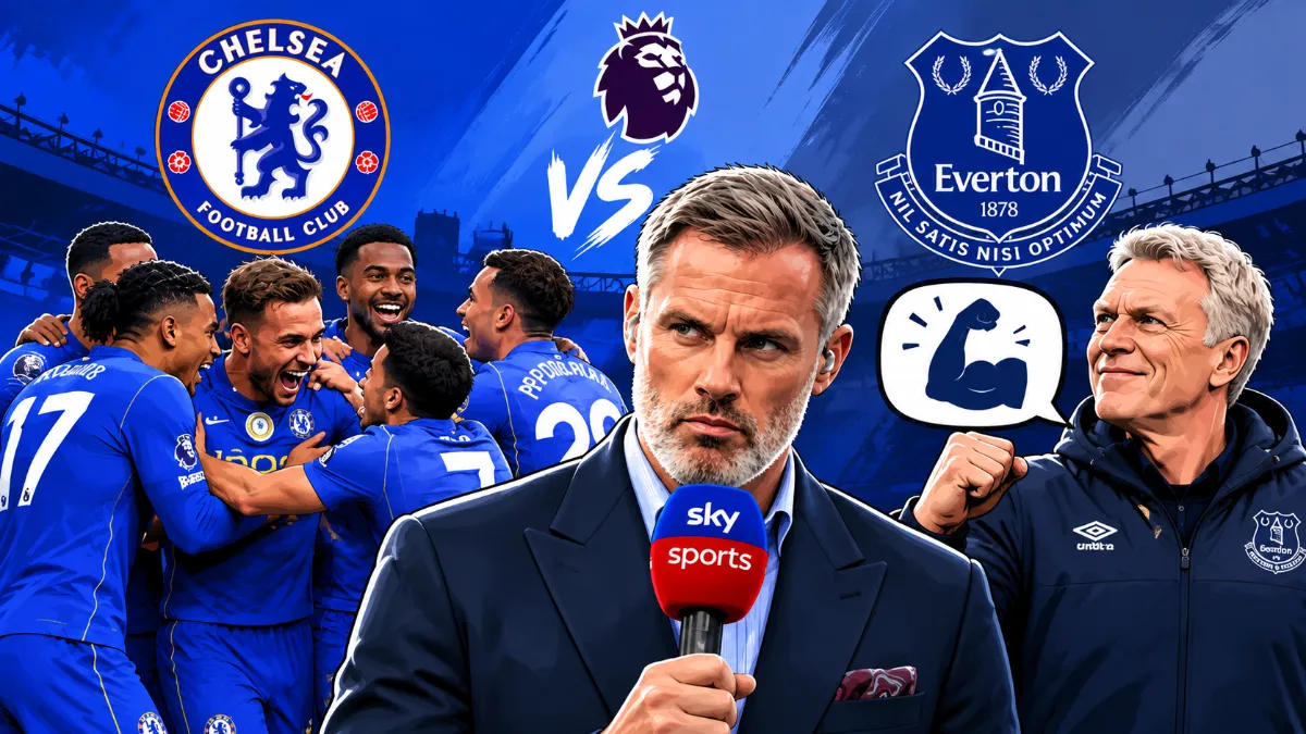 Chelsea face unbeaten Everton: Carragher predicts battle in Premier League match