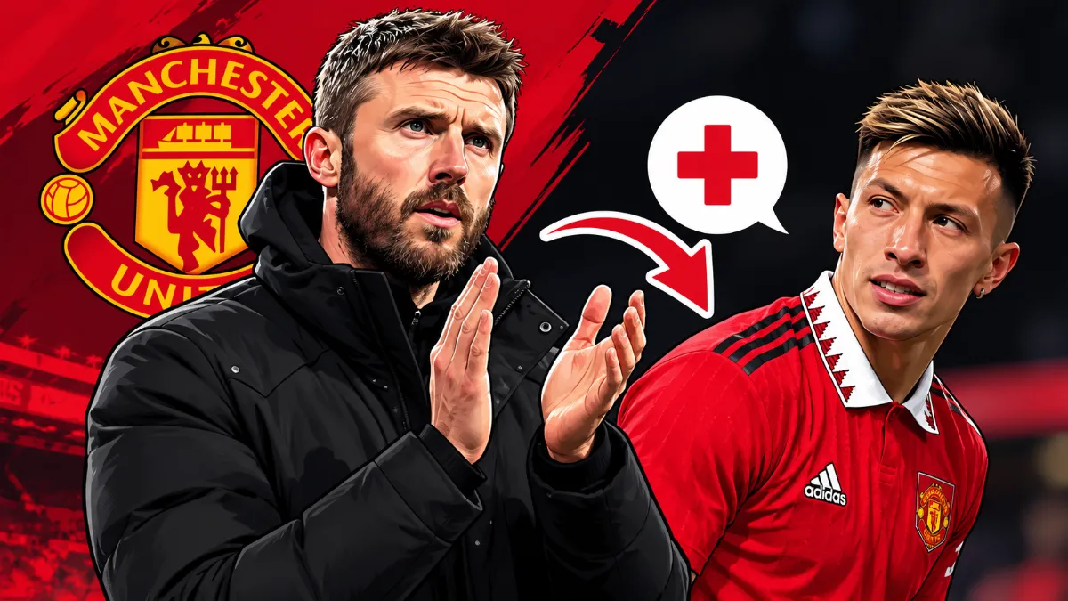 Carrick explains controversial player's substitution at half-time against Leeds