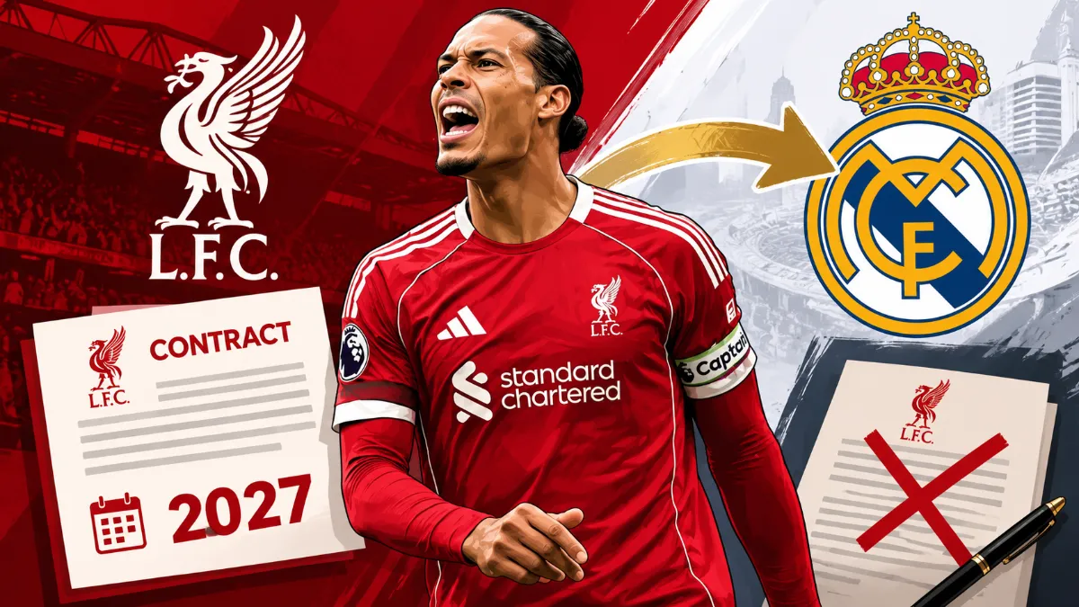 Real plan to sign Virgil van Dijk on a free