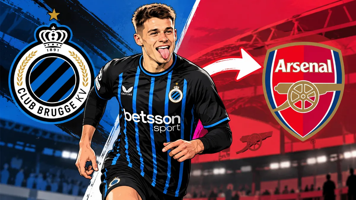 Arsenal lead the race for Brugge's Nicolo Tresoldi