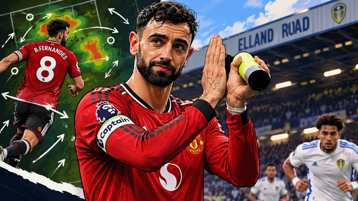 Bruno Fernandes' underwhelming display against Leeds