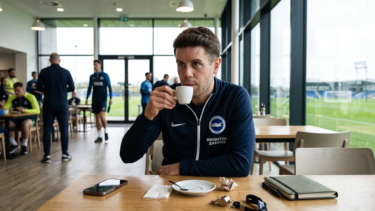 Manchester United are weighing up a move for Brighton's Fabian Hurzeler