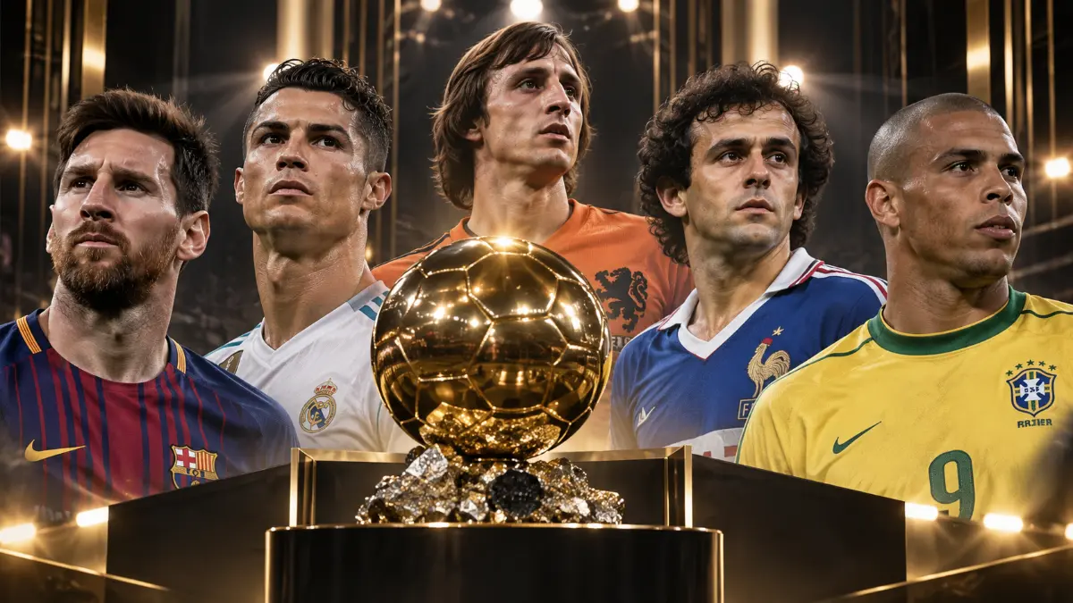 Nominees announced for best individual year in Ballon d'Or history: Messi, Ronaldo, Cruyff and Ronaldo