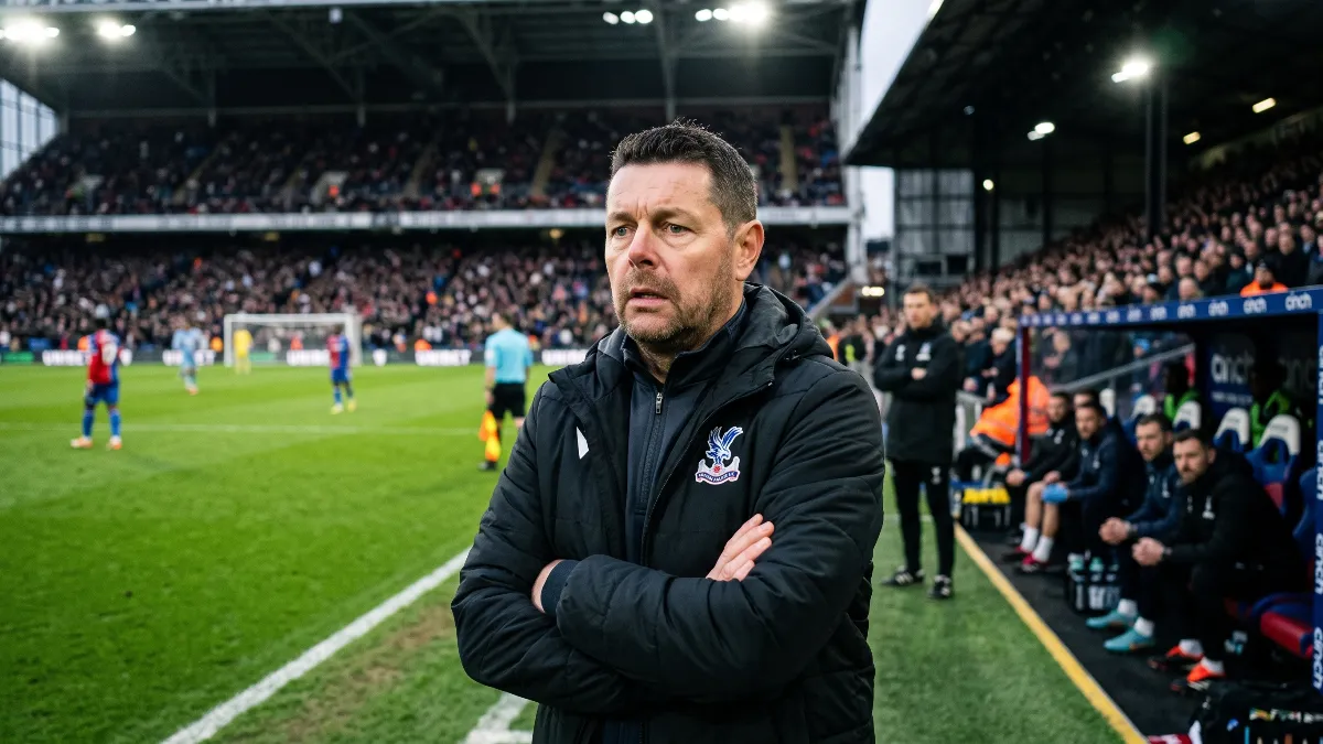 Crystal Palace are on the brink of sacking Pierre Sagy after humiliating defeat