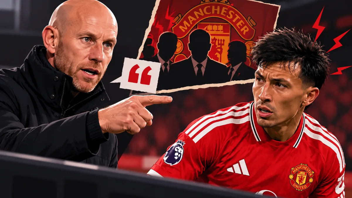 Lisandro Martinez faces backlash over comments about Manchester United's hierarchy
