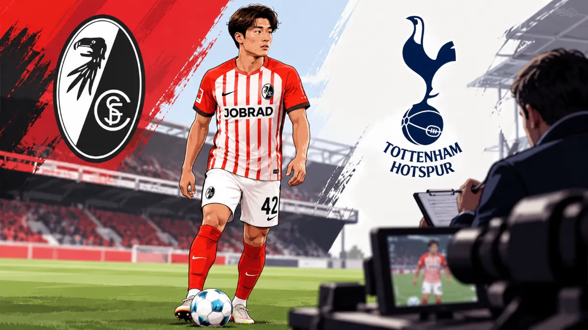 Tottenham are interested in signing Yuito Suzuki from Freiburg