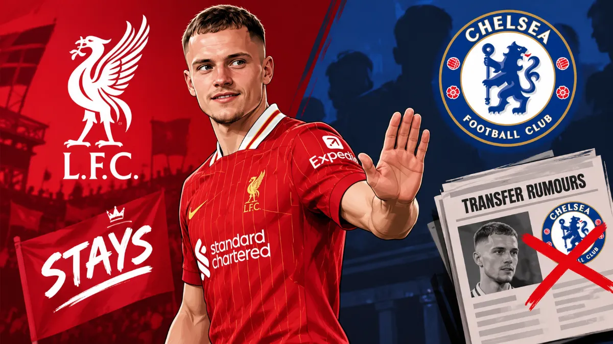 Florian Wirtz rejects Chelsea move to stay at Liverpool